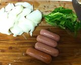 ほっこり美味しい♡ナポリタン作り方1写真