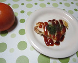 焼売の皮で　プチプチお好み焼き作り方4写真