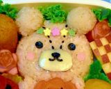 キャラ弁 *ジャッキー風くまｻﾝ*作り方2写真