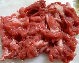 焼肉のタレ★牛とクレソンのガーリック炒飯作り方1写真