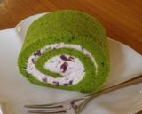 抹茶と小豆のロールケーキ（シフォン生地）作り方10写真