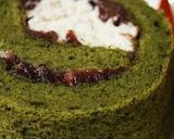 抹茶と小豆のロールケーキ（シフォン生地）作り方11写真