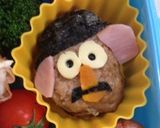 キャラ弁！トイストーリーポテトヘッド作り方3写真