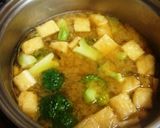 ブロッコリー農家のブロッコリーのお味噌汁作り方3写真