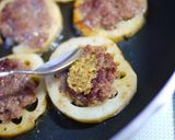 濃厚＆スパイシーなレンコン肉詰めチーズ作り方8写真