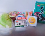＊レタスとカニカマと豆腐の納豆梅サラダ＊作り方1写真