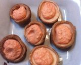 たらこマヨネーズ乗せ椎茸のグリル焼き作り方3写真