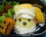 キャラ弁★ハロウィン☆プーさん作り方4写真
