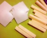 ラクレットで餅卵巾着煮♪作り方2写真