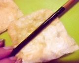 ラクレットで餅卵巾着煮♪作り方3写真