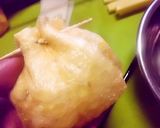 ラクレットで餅卵巾着煮♪作り方5写真