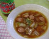 めっけもん♪簡単!ミネストローネ風作り方4写真