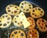 レンコンのバター醤油焼き作り方4写真