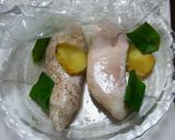 ＊レンジで簡単♪ジューシー蒸し鶏＊作り方4写真