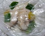 ＊レンジで簡単♪ジューシー蒸し鶏＊作り方5写真