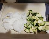アサリとズッキーニのトマトクリームパスタ作り方1写真