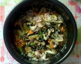 栄養満点＊ひじきと鶏肉の炊き込みご飯作り方3写真