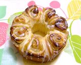 りんごとクリームチーズのリングパン♪作り方14写真