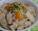 栄養満点＊ひじきと鶏肉の炊き込みご飯作り方6写真