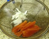 お弁当に！きゃべつとにんじんのおひたし作り方1写真