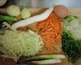 野菜たっぷり…お好み焼き風のヘルシー焼き作り方1写真