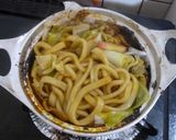パパの味噌焼きうどん作り方6写真
