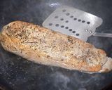 豚ヒレ肉の蒸し焼き野生キノコソース作り方3写真