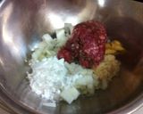 少ない鯖でも満足☆鯖ハンバーグ作り方2写真