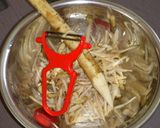 ごぼうのお茶作り方1写真