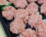 ピーマンとナスの肉詰め作り方4写真