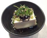 簡単おつまみ！塩昆布で温やっこ♪作り方2写真