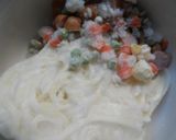 カマンベールうどん作り方1写真
