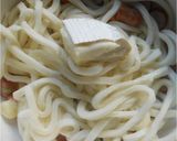 カマンベールうどん作り方4写真