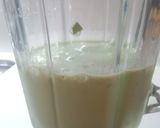 豆乳でグリーンスムージー作り方1写真