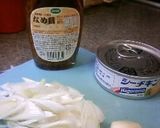 なめ茸・シーチキン　激うまスパ！作り方1写真