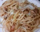 なめ茸・シーチキン　激うまスパ！作り方5写真