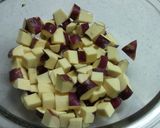 さつまいもの　お食事蒸しパン作り方2写真