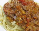簡単！玉ねぎたっぷりミートソースパスタ。作り方7写真