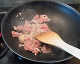 白菜と豚挽肉のとろとろあんかけご飯☆作り方2写真