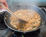 白菜と豚挽肉のとろとろあんかけご飯☆作り方5写真