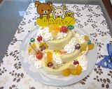リラックマ☆簡単バースディーケーキ作り方2写真