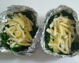 簡単!!ほうれん草のマヨチーズ焼き作り方3写真