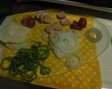朝食に簡単満足ココット★作り方1写真