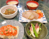 小さな野菜おかずオクラとみょうがの酢の物作り方5写真