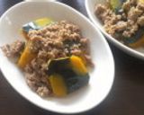 かぼちゃの煮物♪ひき肉入りの簡単そぼろ煮作り方6写真