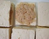 チーズとツナの豆腐はさみ焼き作り方4写真