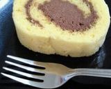 チョコモンブラン風ロール作り方10写真