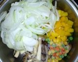 たっぷり野菜の簡単豆乳チーズスープ♪作り方1写真