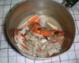 ワタリ蟹のトマトソースパスタ作り方3写真