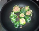 ピーマンの肉詰めミートソース煮込み作り方3写真